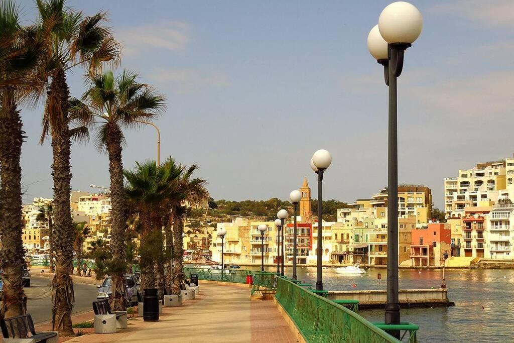 Ramzam - Spacious & Modern 3 Bedroom Apartment With Roof Terrace Marsaskala Exterior foto